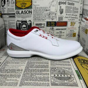 Nike Air Jordan ADG 5 Golf White Fire Red FQ6642-101 Men Size 13 No Box